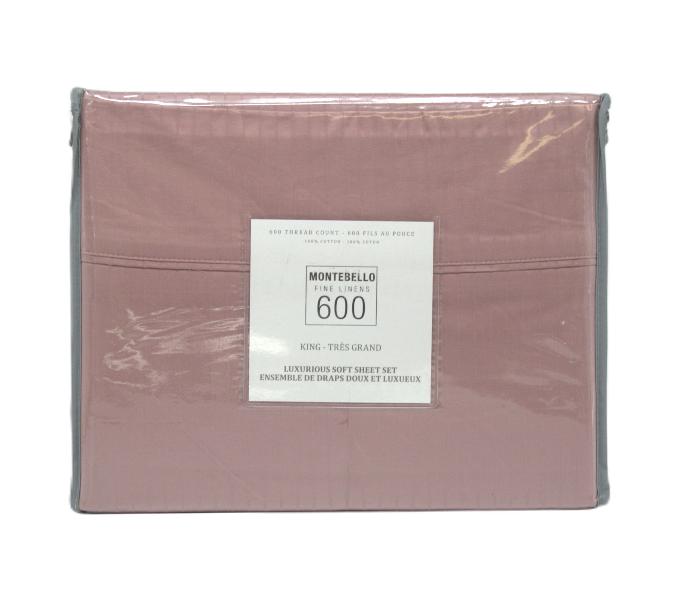 Sheet Set-600TC-EGY/CT/STR-King-Assorted-Tuxedo-MONTEBELLO-TP