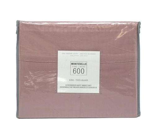 [628450042243] All / Sheet Set-600TC-EGY/CT/STR-KING-Tuxedo/Assorted-MONTEBELLO-TP